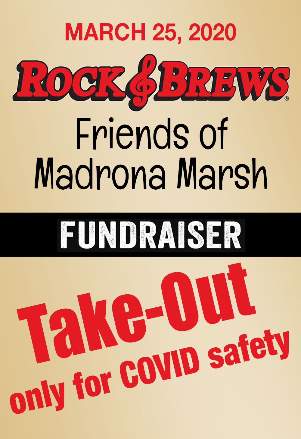 Rock & Brew fundraiser for FOMM