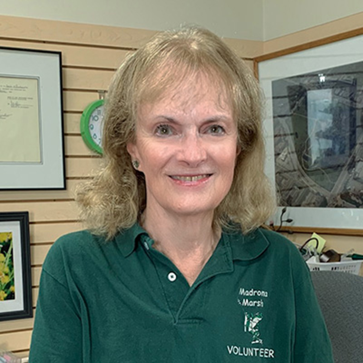 Gail Cole, Friends of Madrona Marsh Gift Shop volunteer